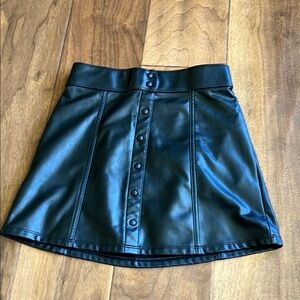 Abercrombie Kids Black Mini A-Line Skirt